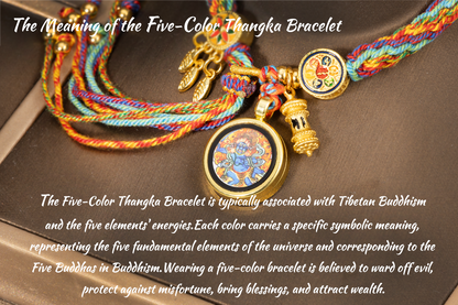 Five-Element Colored Bracelet