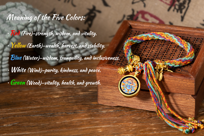 Five-Element Colored Bracelet